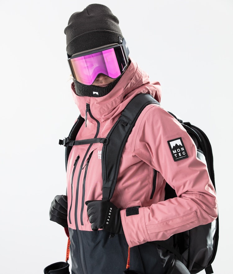Montec Moss W 2020 Veste Snowboard Femme Pink/Black - Rose