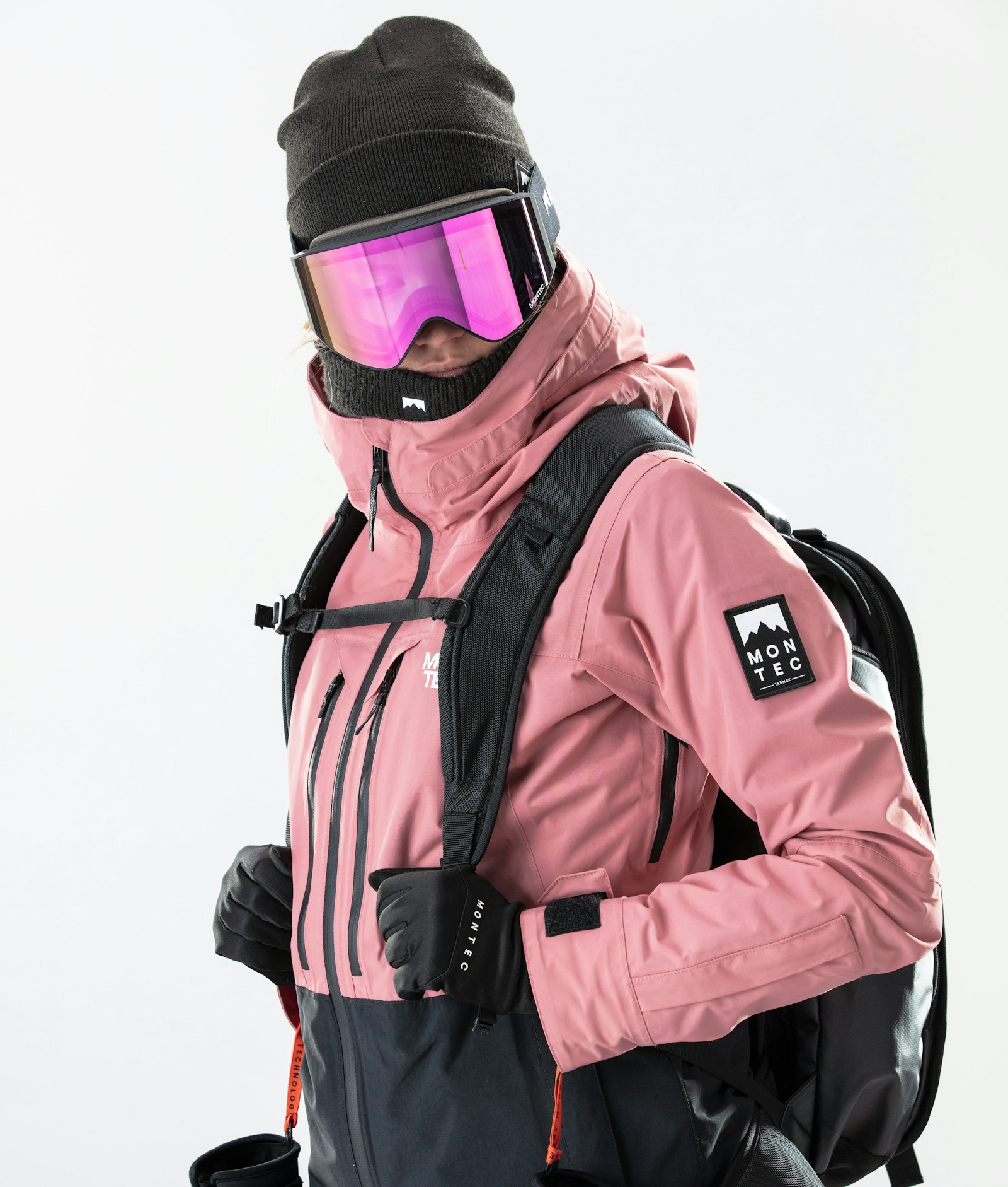 Moss W 2020 Snowboard Jacket Women Pink/Black