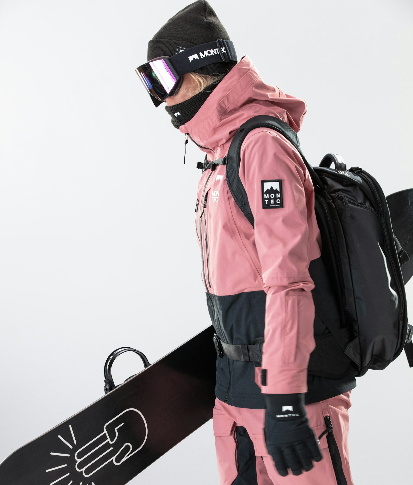 Moss W 2020 Snowboardjacke Damen Pink/Black