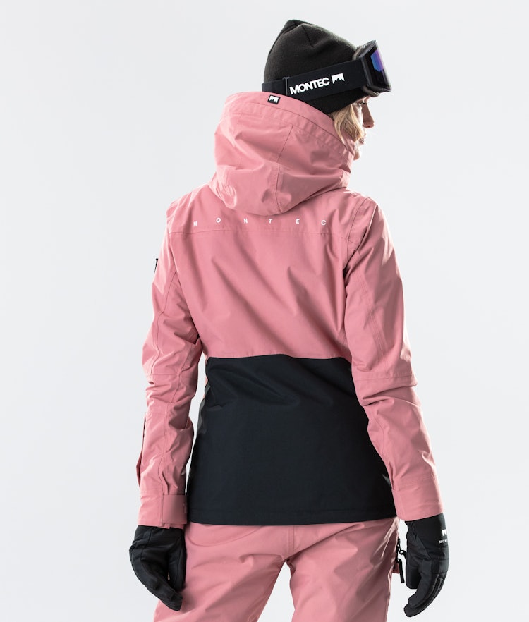 Moss W 2020 Veste Snowboard Femme Pink/Black, Image 5 sur 9