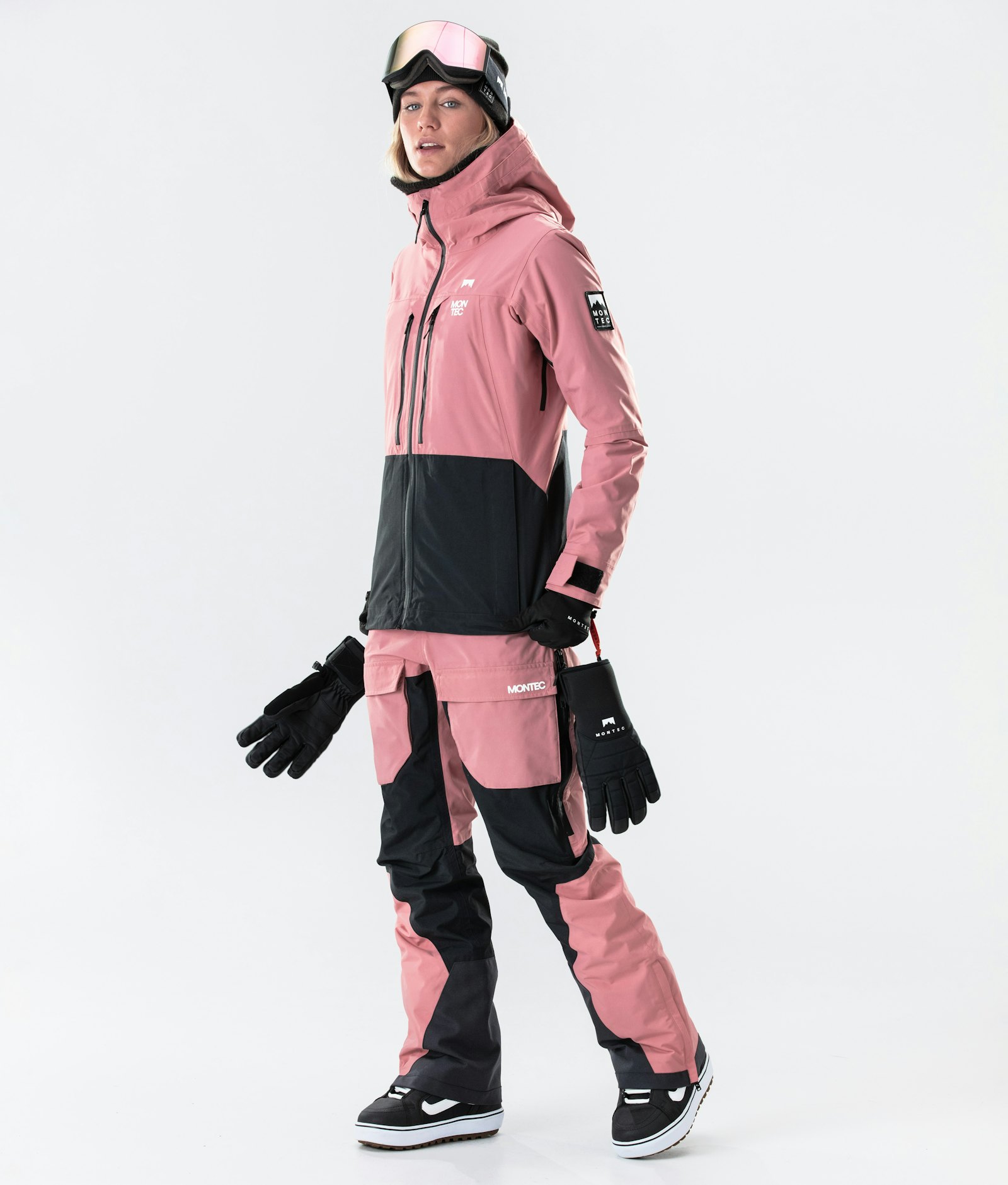 Moss W 2020 Snowboard jas Dames Pink/Black