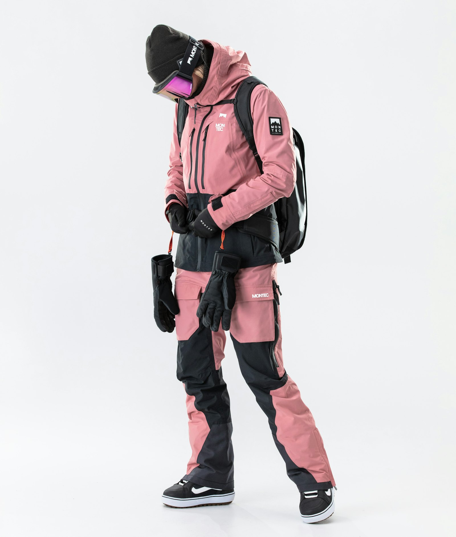 Moss W 2020 Snowboardjacke Damen Pink/Black
