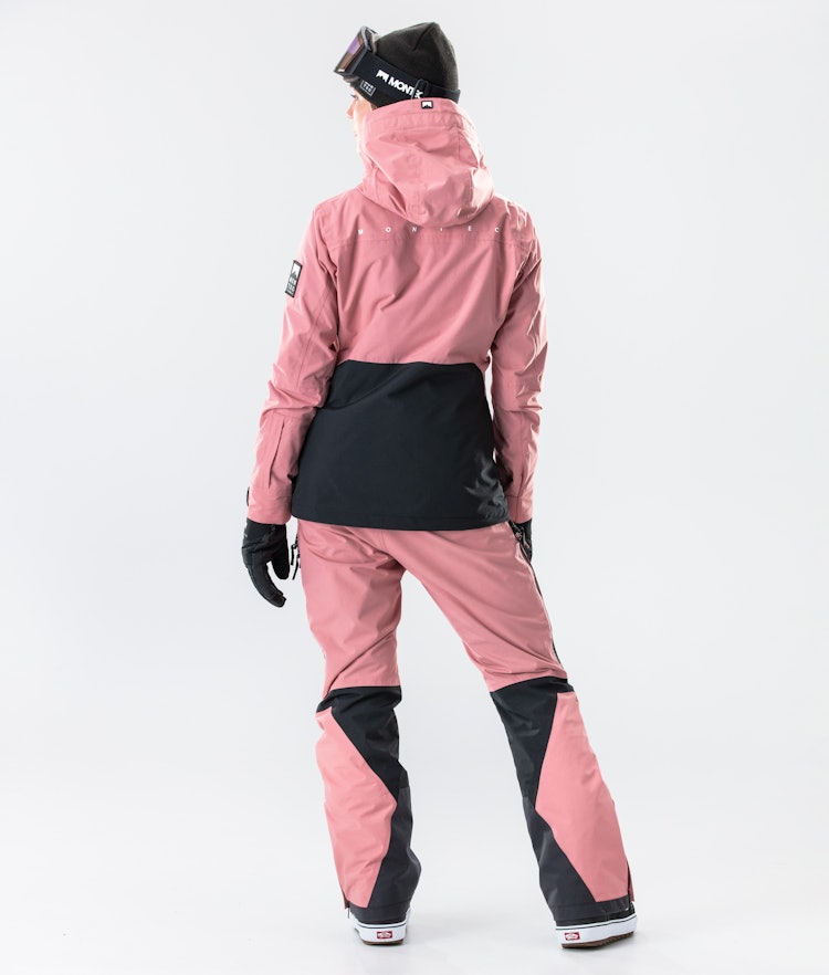 Moss W 2020 Snowboardjacke Damen Pink/Black, Bild 9 von 9