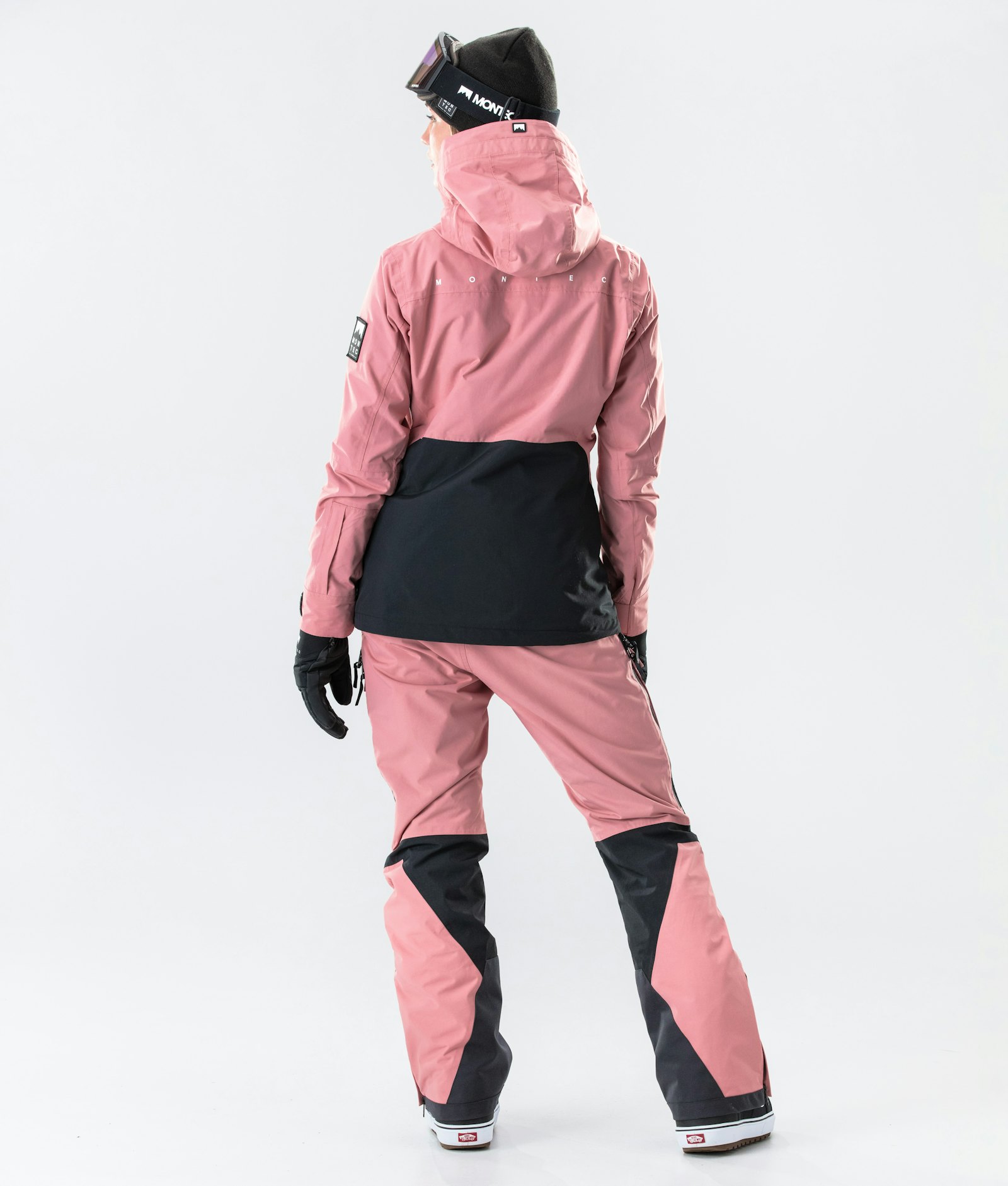 Moss W 2020 Snowboard Jacket Women Pink/Black Renewed