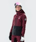 Moss W 2020 Veste Snowboard Femme Burgundy/Black, Image 1 sur 9