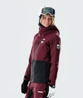 Moss W 2020 Veste Snowboard Femme Burgundy/Black, Image 4 sur 9