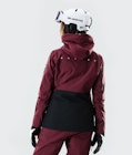 Moss W 2020 Snowboardjakke Dame Burgundy/Black, Bilde 5 av 9