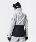 Moss W 2020 Snowboard Jacket Women Light Grey/Black, Image 5 of 10