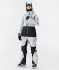 Moss W 2020 Kurtka Snowboardowa Kobiety Light Grey/Black, Zdjęcie 6 z 10