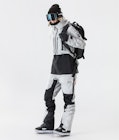 Moss W 2020 Veste Snowboard Femme Light Grey/Black, Image 7 sur 10