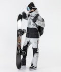 Moss W 2020 Snowboard Jacket Women Light Grey/Black, Image 8 of 10