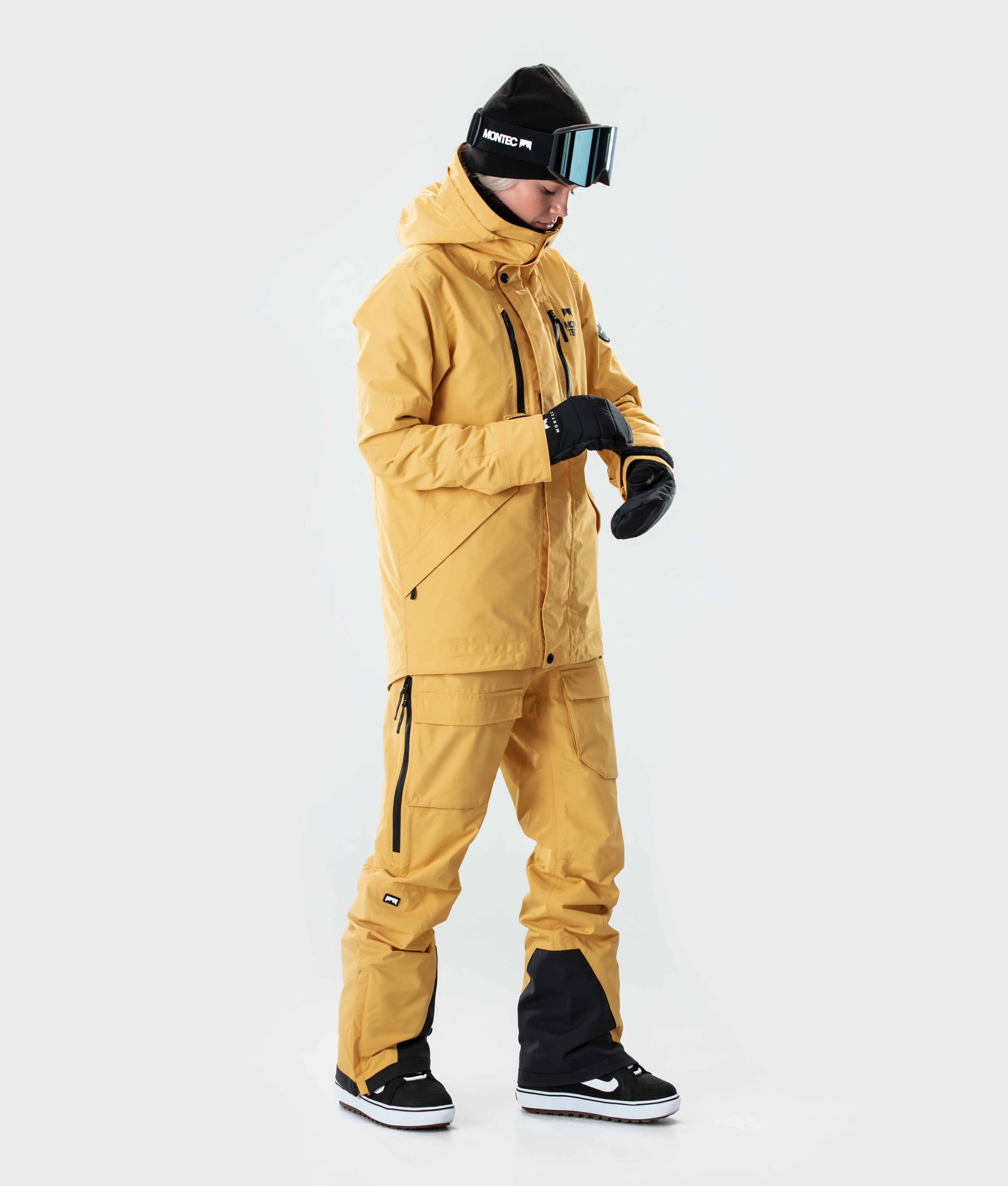 Montec Roc W Snowboard Jacket Yellow