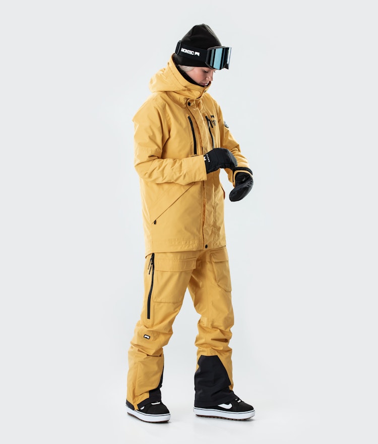 Roc W Snowboard Jacket Women Yellow, Image 6 of 9