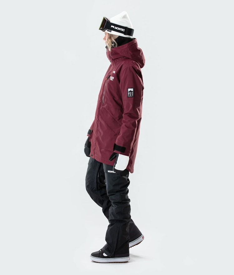 Virago W 2020 Snowboard Jacket Women Burgundy