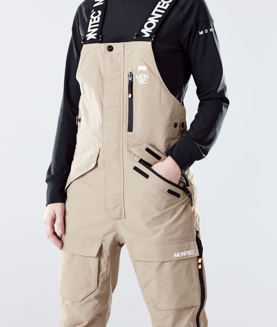 Montec Fawk W 2020 Pantalon de Snowboard Femme Khaki