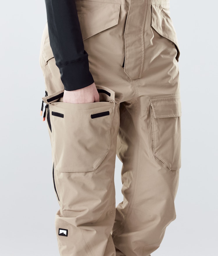 Fawk W 2020 Pantalon de Snowboard Femme Khaki, Image 6 sur 6