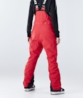 Montec Fawk W 2020 Spodnie Snowboardowe Kobiety Red, Zdjęcie 3 z 6