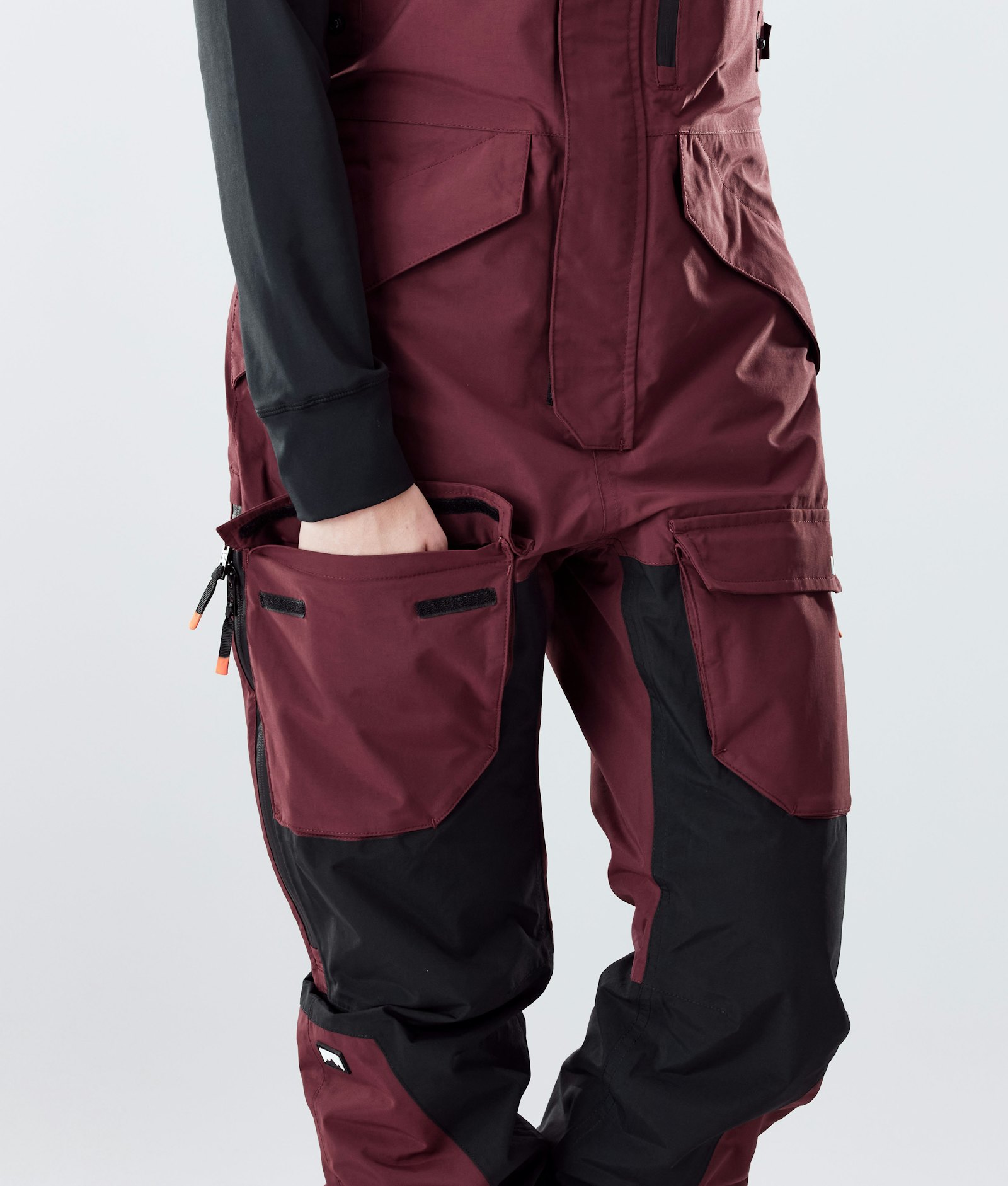 Fawk W 2020 Pantalon de Snowboard Femme Burgundy/Black