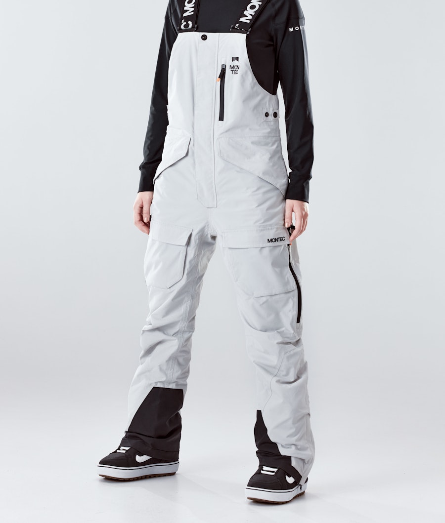 Fawk W 2020 Pantalones Snowboard Mujer Light Grey