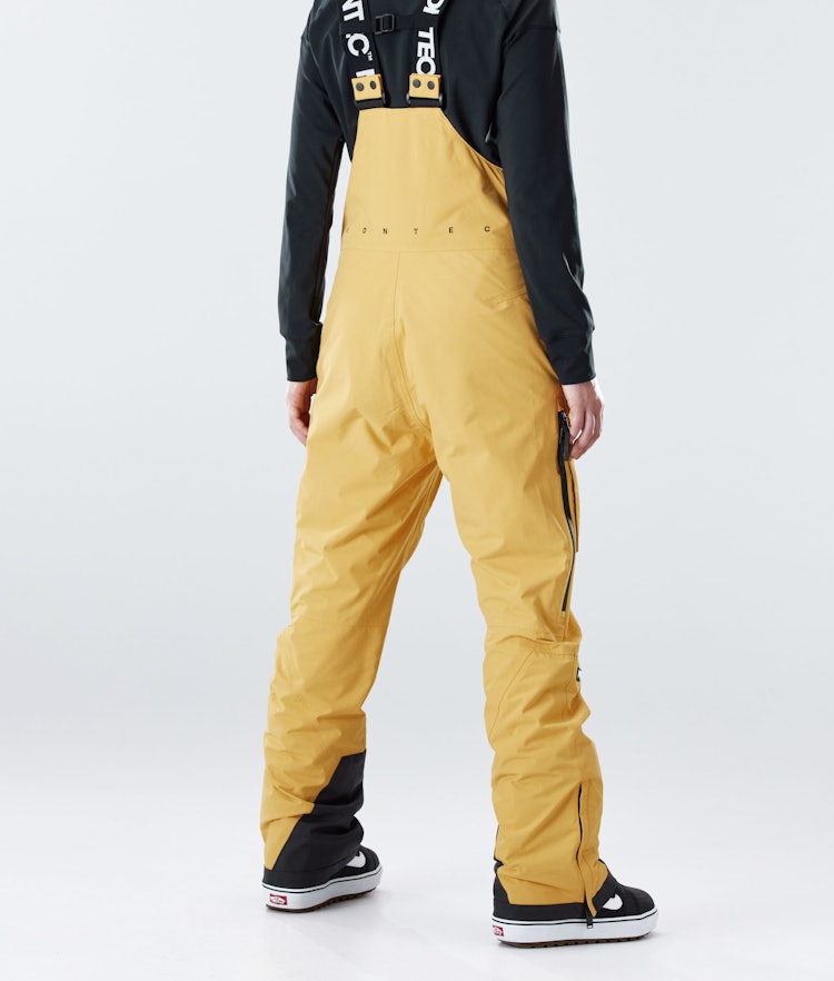 Fawk W 2020 Snowboard Pants Women Yellow, Image 3 of 6