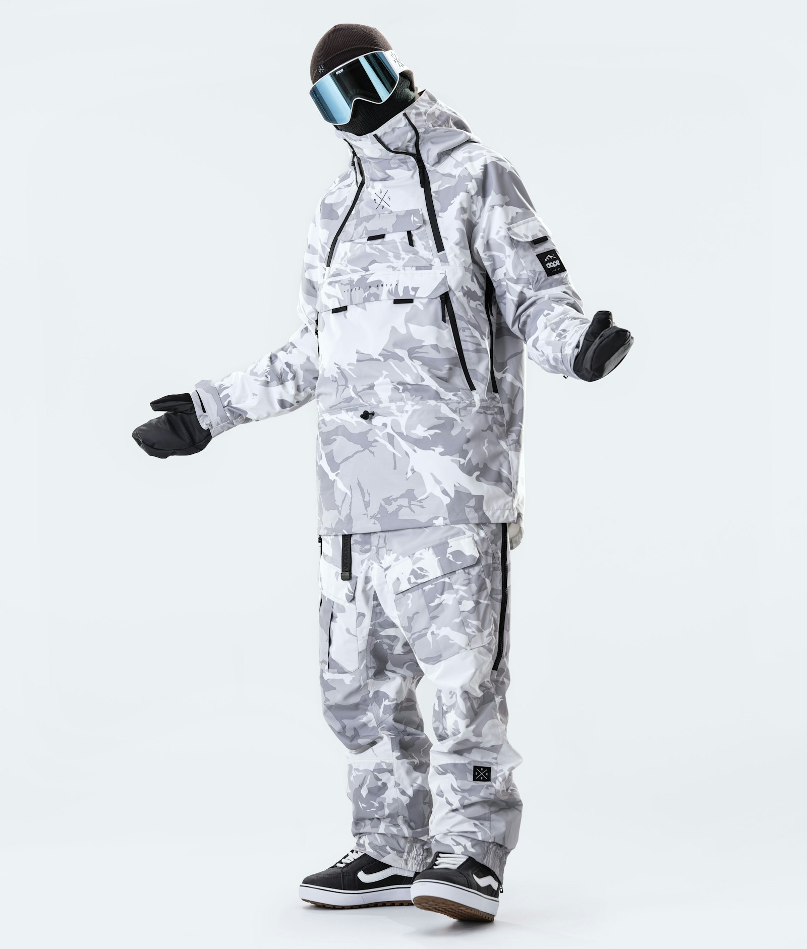 Akin 2020 Veste Snowboard Homme Tucks Camo