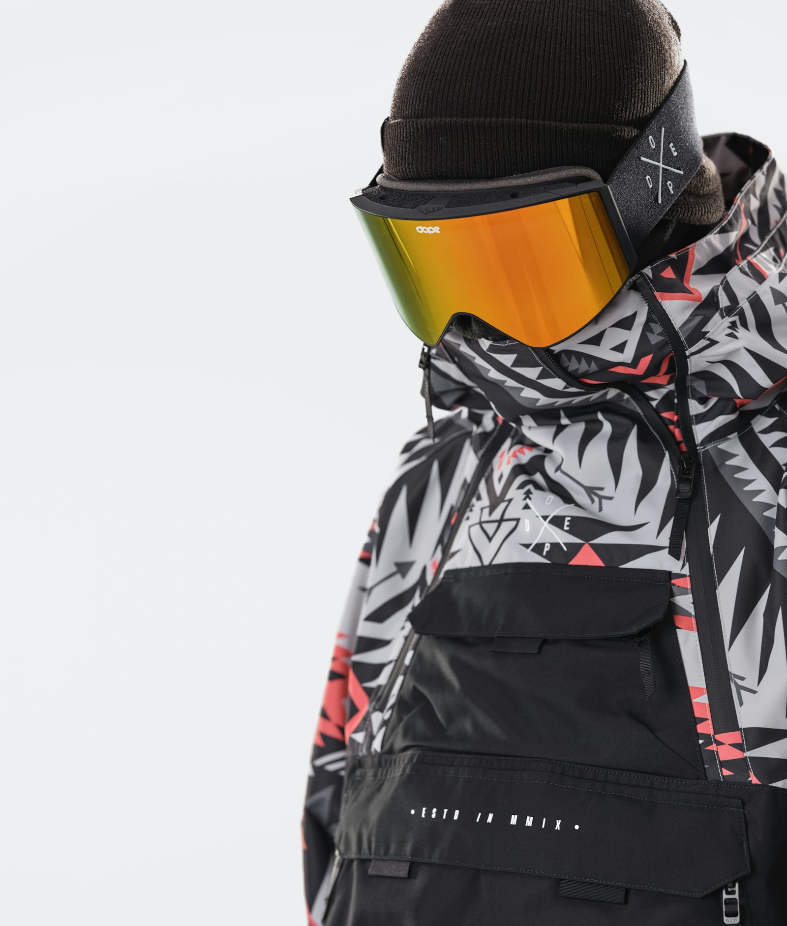 Akin 2020 Snowboard jas Heren Arrow Red/Black