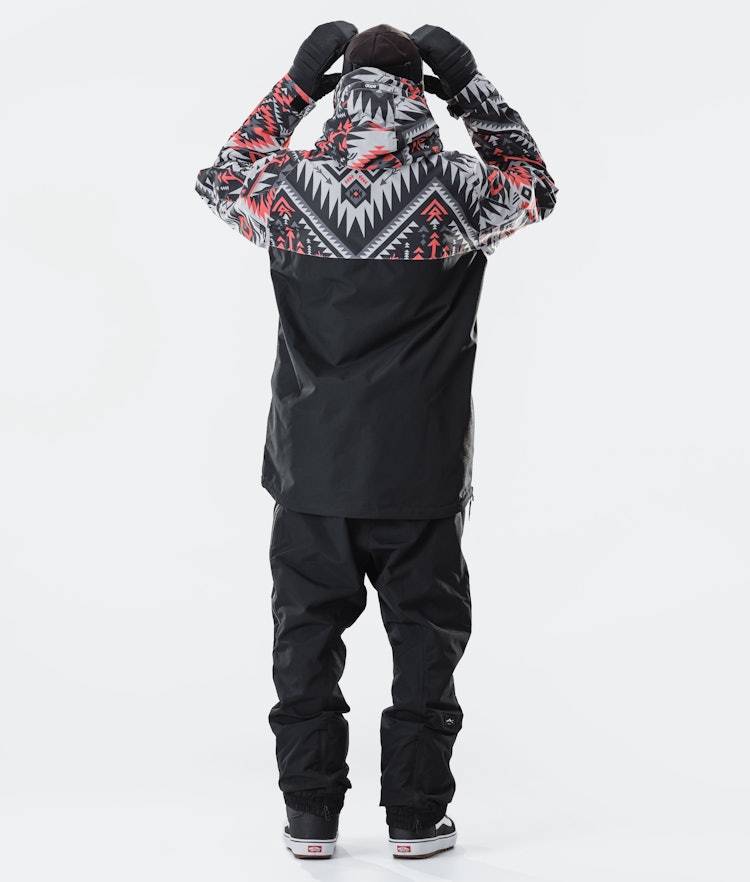 Akin 2020 Veste Snowboard Homme Arrow Red/Black, Image 8 sur 8
