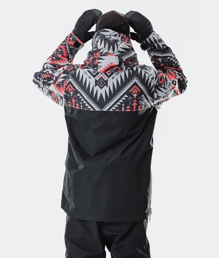 Akin 2020 スキージャケット メンズ Arrow Red/Black, 画像5 / 8