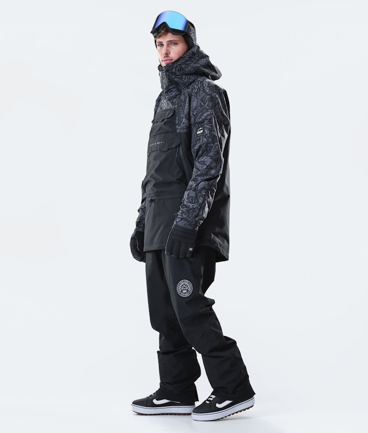 Dope Akin 2020 Kurtka Snowboardowa Mężczyźni Shallowtree/Black, Zdjęcie 7 z 8