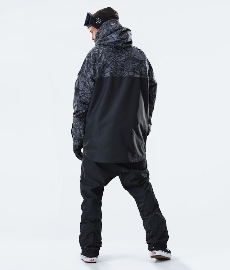 Dope Akin 2020 Snowboard jas Heren Shallowtree/Black