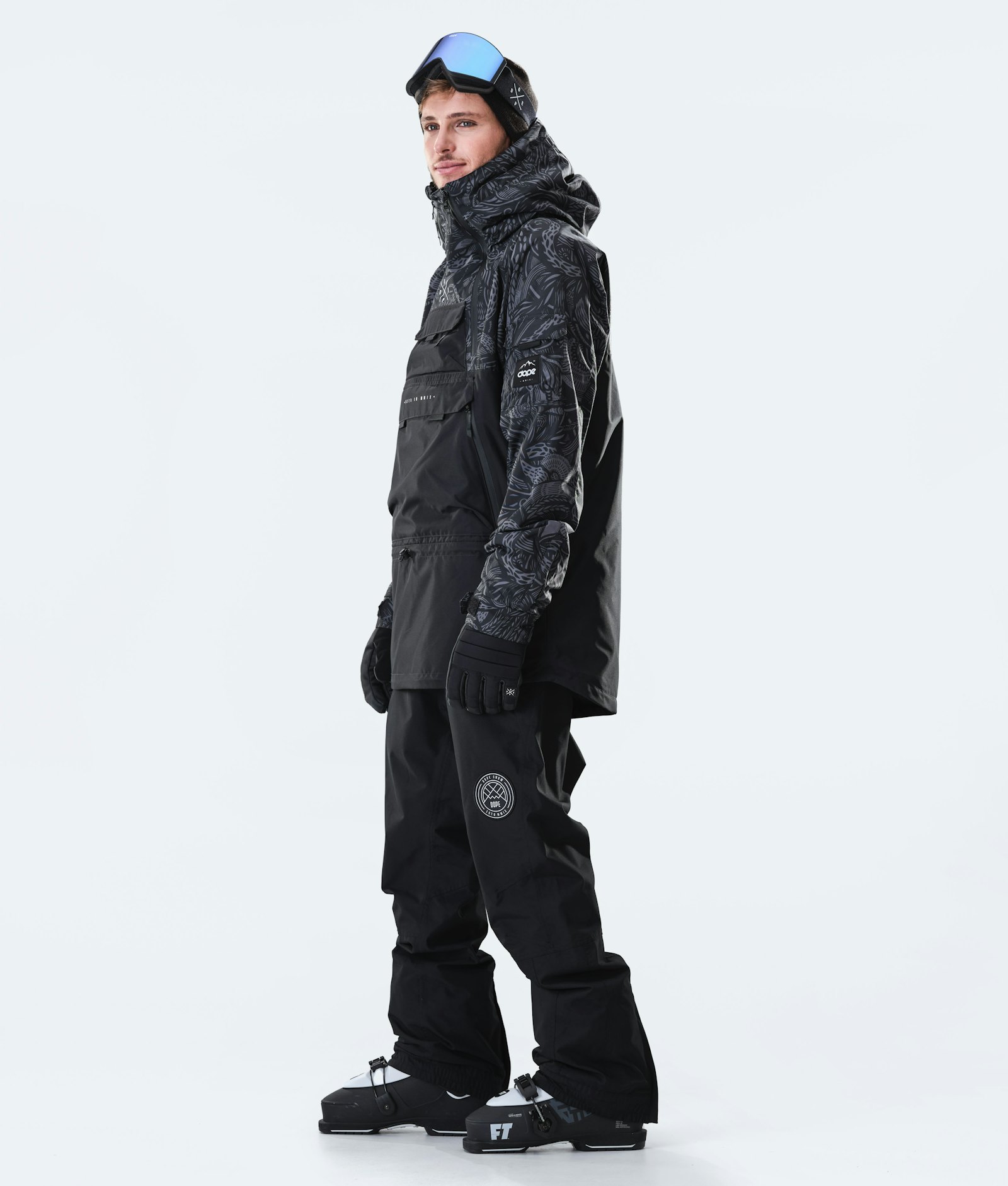 Dope Akin 2020 Veste de Ski Homme Shallowtree/Black