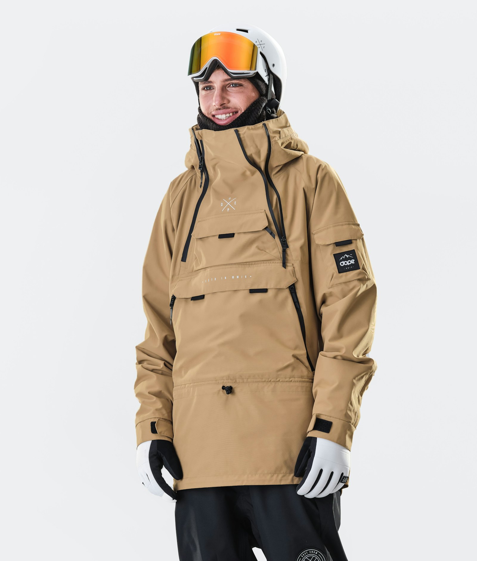 Akin 2020 Snowboard Jacket Men Gold Renewed