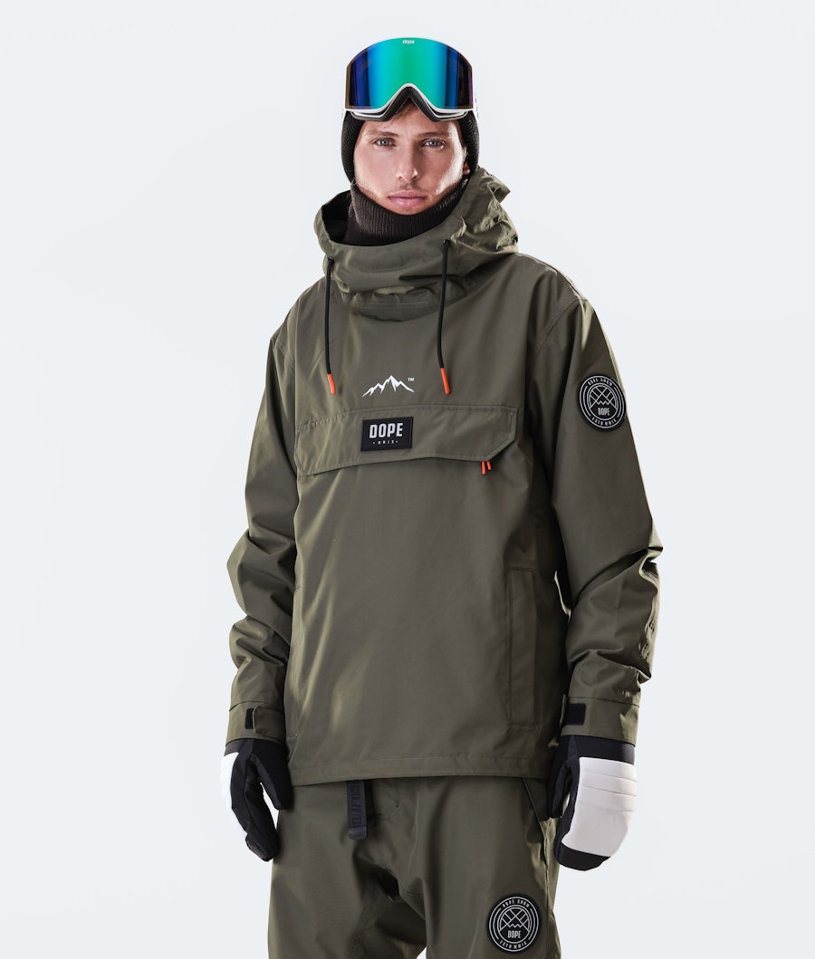 Blizzard PO 2020 Snowboard Jacket Men Olive Green