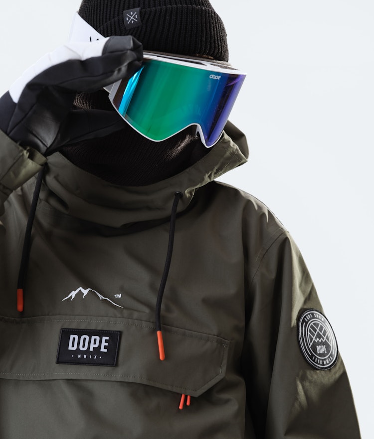 Dope Blizzard 2020 Ski Jacket Men Olive Green