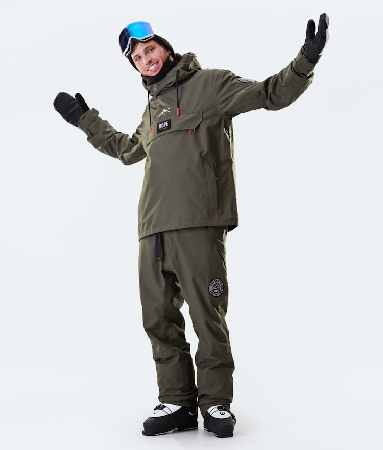 Blizzard 2020 Ski Jacket Men Olive Green, Image 7 of 9