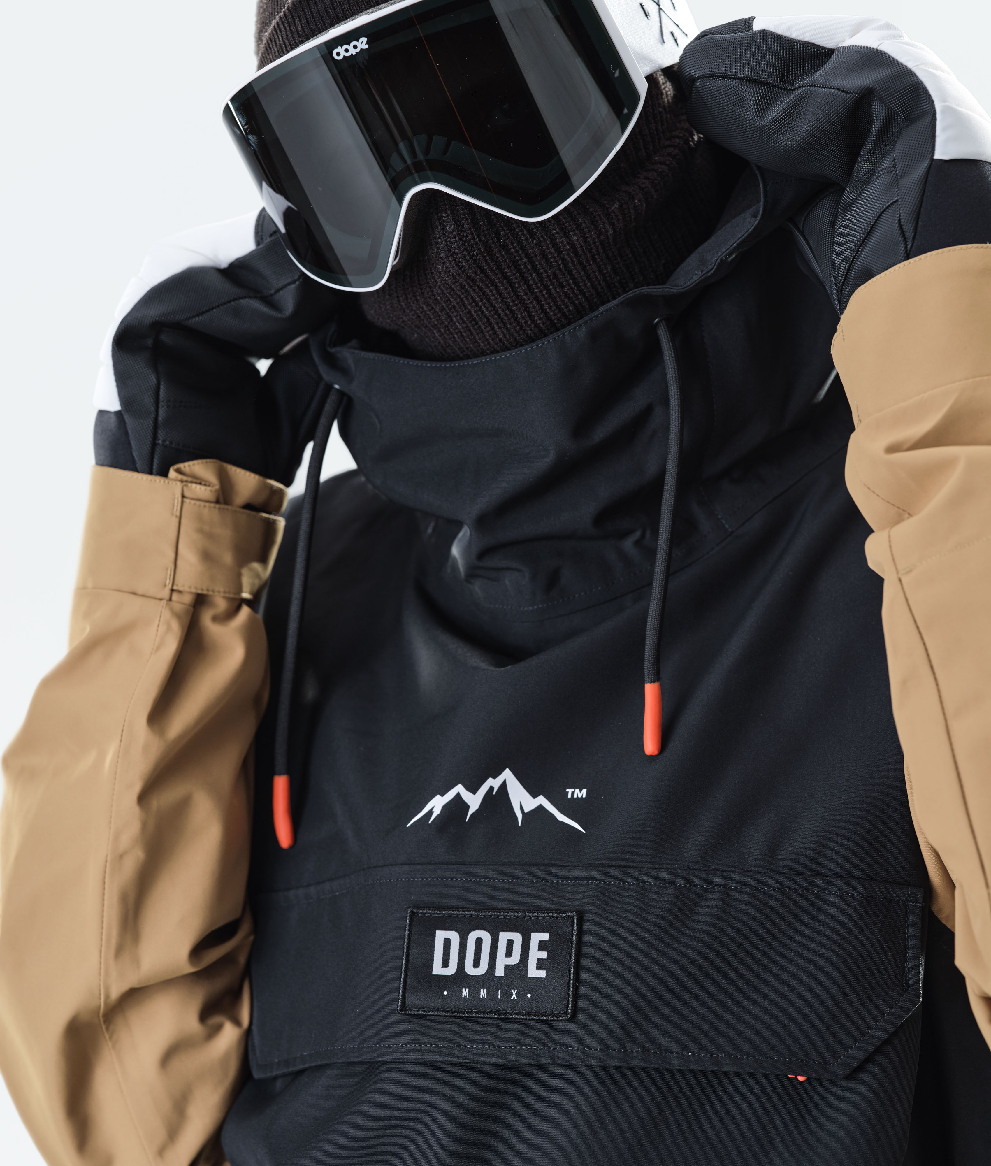 Dope Blizzard PO Snowboard Jacket Gold/Black
