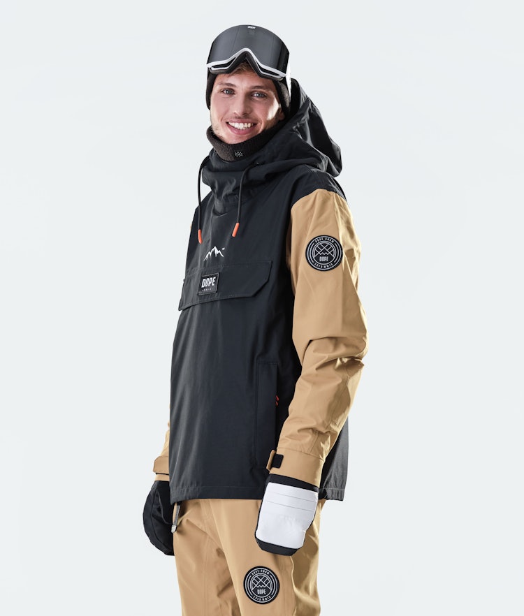 Blizzard 2020 Snowboard Jacket Men Gold/Black, Image 4 of 8