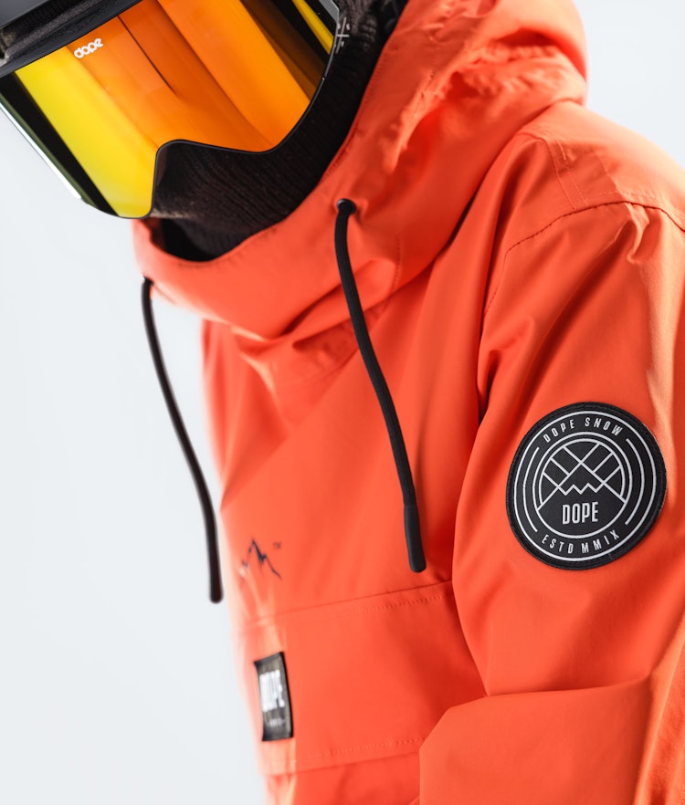Dope Blizzard 2020 Snowboard Jacket Men Orange