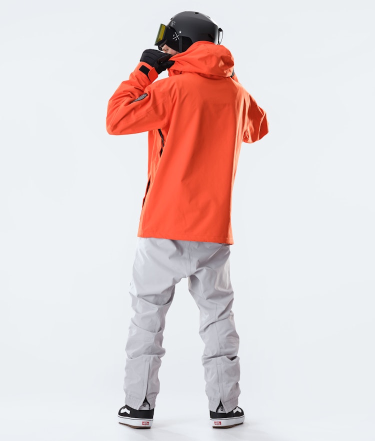 Blizzard 2020 Veste Snowboard Homme Orange, Image 8 sur 8