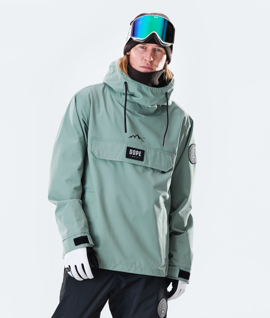 Dope Blizzard PO 2020  Snowboard jas Faded Green