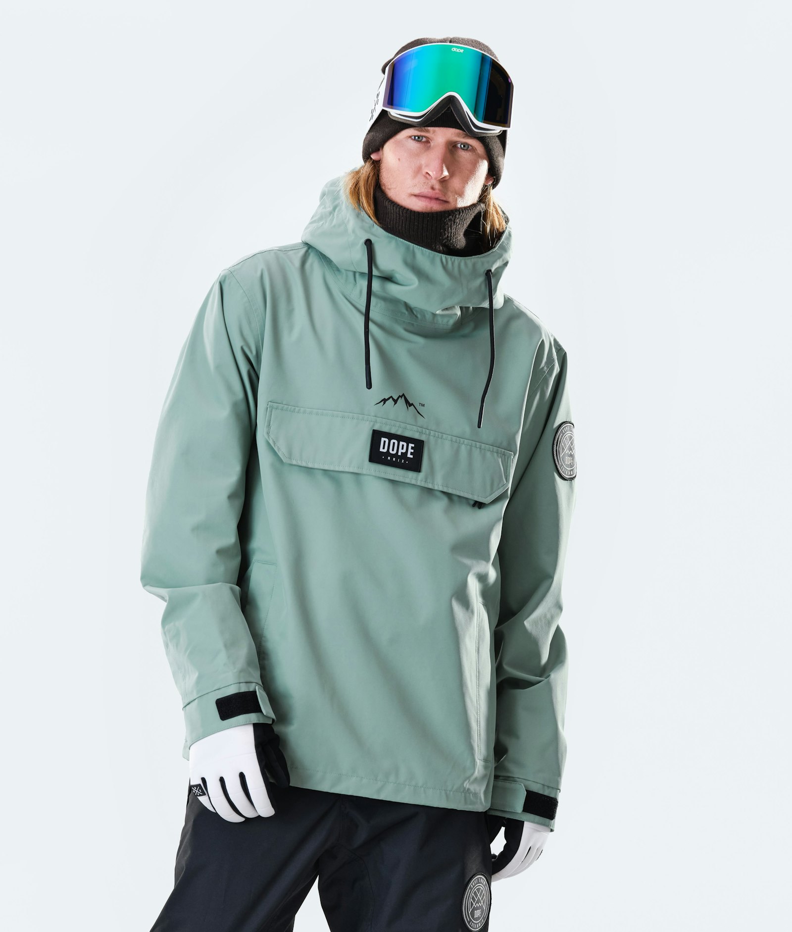 Dope Blizzard 2020 Ski jas Heren Faded Green