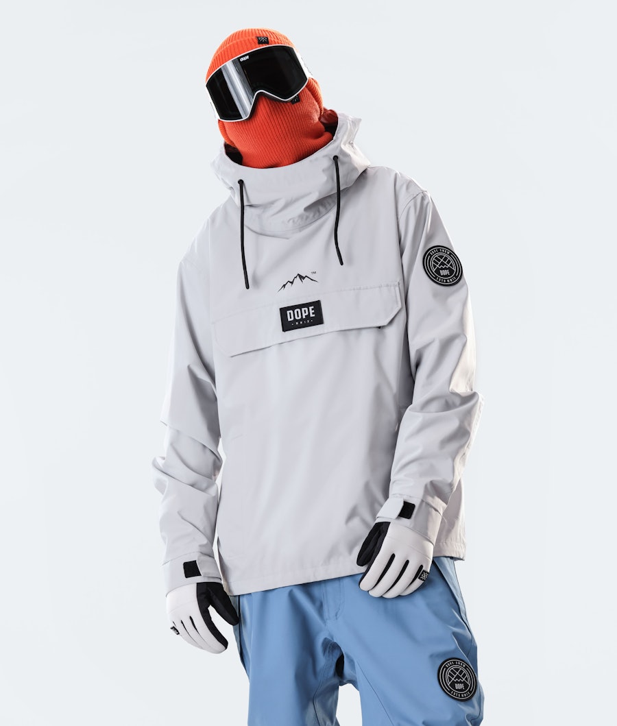 Dope Blizzard PO 2020 Snowboard jas Light Grey