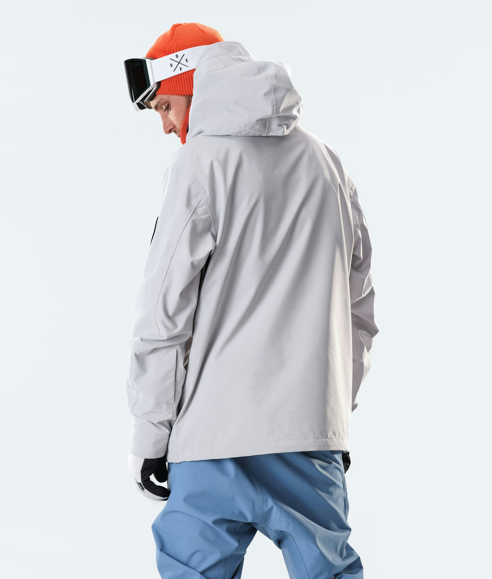 Dope Blizzard 2020 Snowboard Jacket Men Light Grey