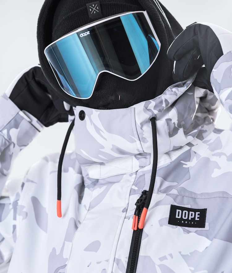 Dope Blizzard Full Zip 2020 Giacca Snowboard Uomo Tucks Camo