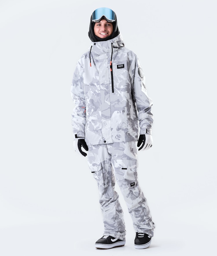 Dope Blizzard Full Zip 2020 Snowboard jas Heren Tucks Camo