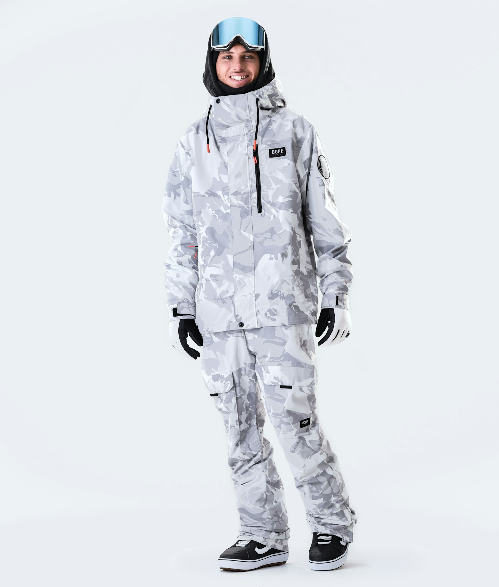 Dope Blizzard Full Zip 2020 Snowboard jas Heren Tucks Camo