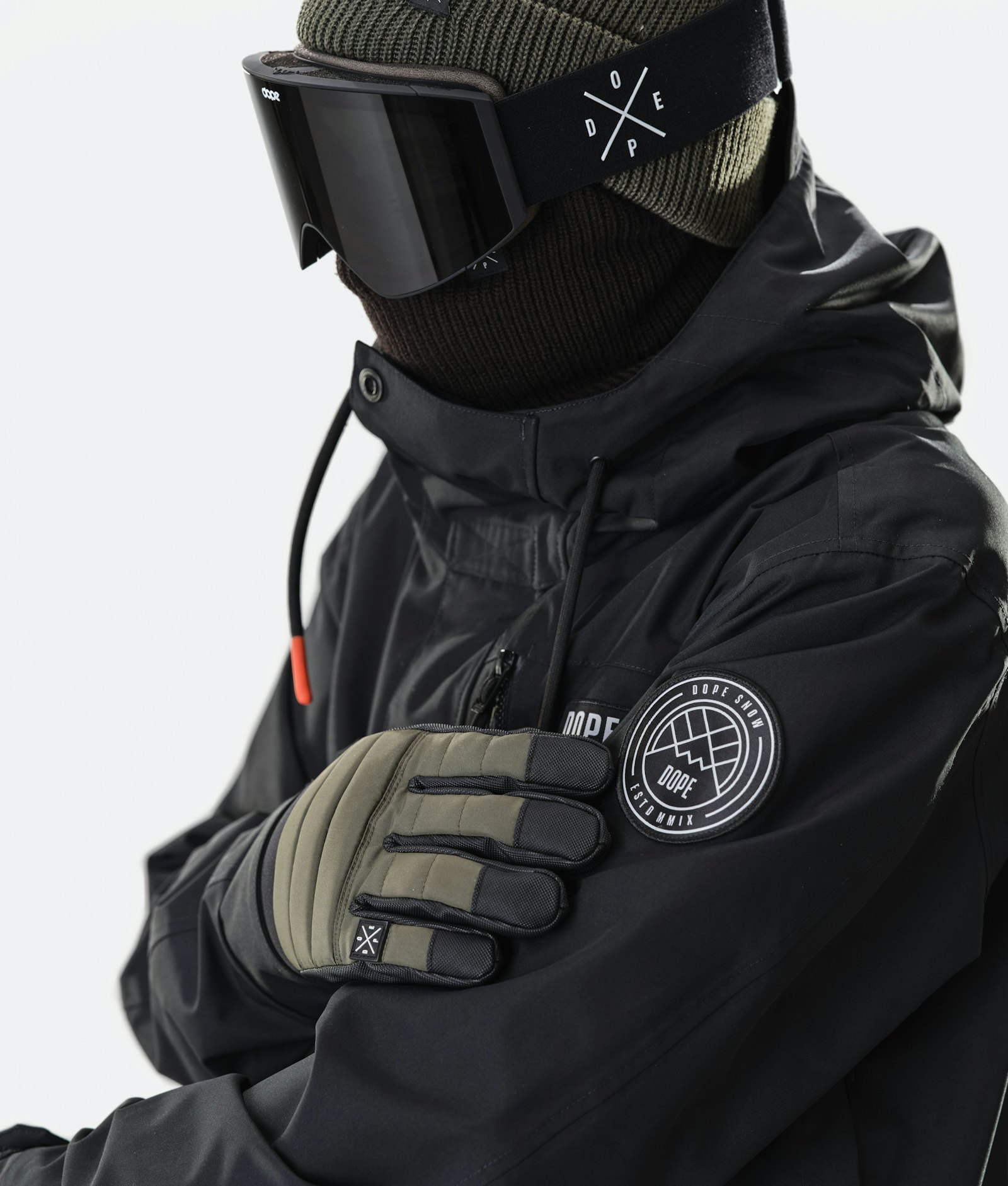 Dope Blizzard Full Zip 2020 Snowboard Jacket Men Black