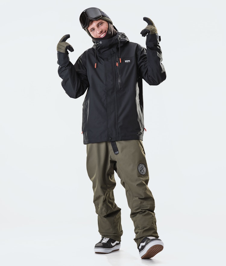 Blizzard Full Zip 2020 Snowboard Jacket Men Black, Image 6 of 8