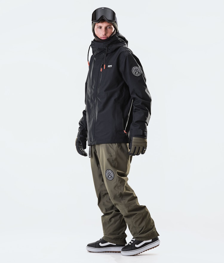 Blizzard Full Zip 2020 Snowboard Jacket Men Black, Image 7 of 8