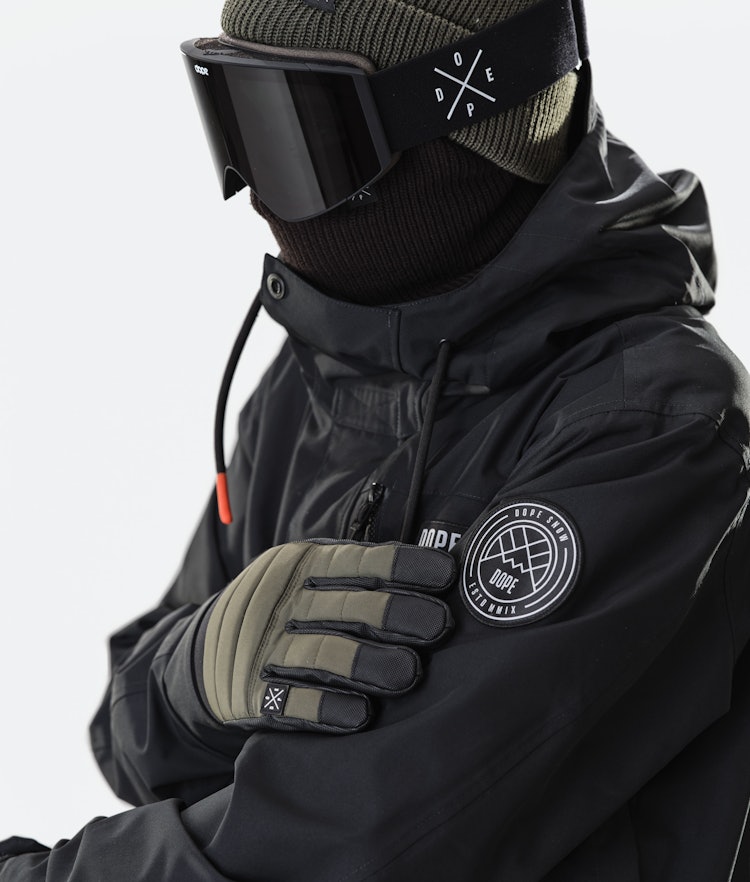 Dope Blizzard Full Zip 2020 Ski Jacket Men Black